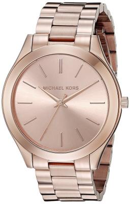 MICHAEL KORS Montre  Runway MK3197 ronde acier or rose