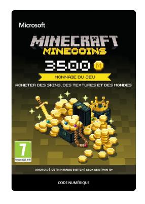 MICROSOFT Minecraft: Pack de 3500 Minecoins - Code de T&eacute;l&eacute;chargement 