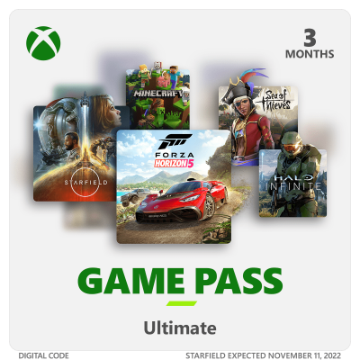 MICROSOFT Xbox  Xbox Game Pass Ultimate - 3 mois