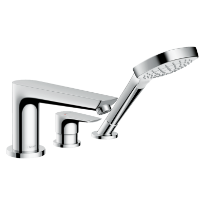 HANSGROHE Robinet de baignoire 3 trous avec pommeau de douche Sexubox Talis E 