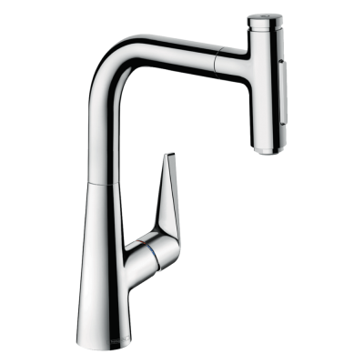 HANSGROHE Cuisine douchette extractible talis select m51 220 2 jets sbox, chrom&eacute;