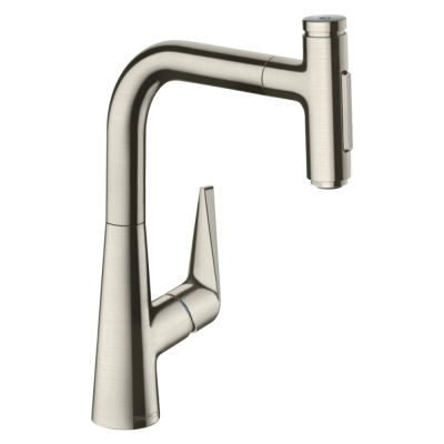 HANSGROHE Cuisine douchette extractible talis select m51 220 2 jets sbox, aspect acier inox