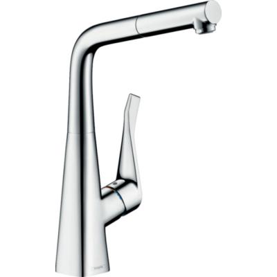 HANSGROHE Cuisine metris m71 320 douchette extractible sbox, chrom&eacute;