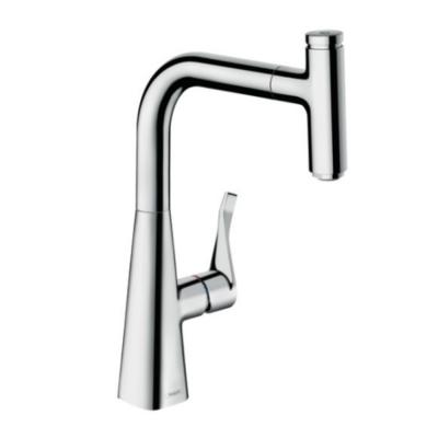 HANSGROHE Cuisine metris select m71 240 douchette extractible, 1jet, sbox, chrom&eacute;