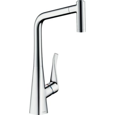 HANSGROHE De cuisine metris m71 320 douchette extractible 2 jets, sbox , chrom&eacute;