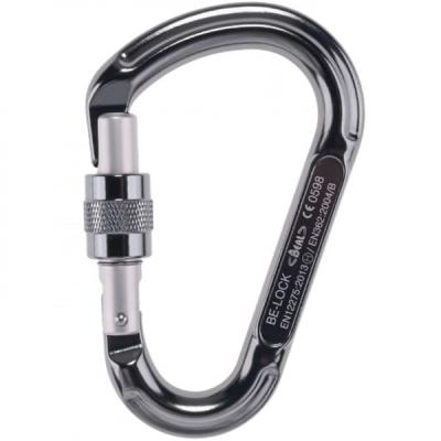 BEAL  Mousqueton escalade Be Lock Screw Gris Unique