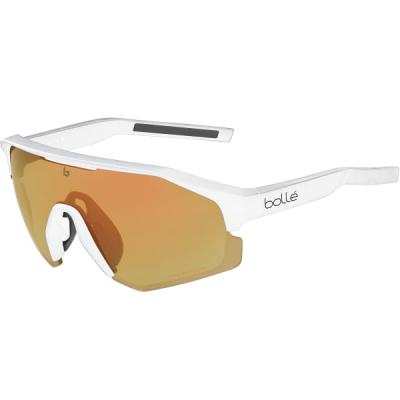BOLLE Lunettes de soleil  lightshifter blanc matte phantom orange