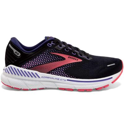 BROOKS Chaussures de Running  Adrenaline GTS 22 Noir Violet Rose Femme