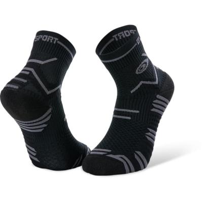BV SPORT  Trail Ultra - Chaussettes trail Black Grey 45 - 47