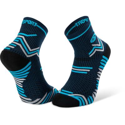 BV SPORT Paire de chaussettes  trail ultra bleu