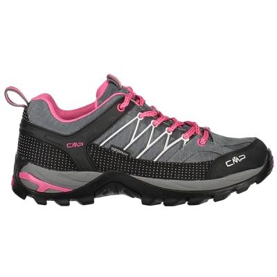 CMP Chaussures  Rigel Low Waterproof gris fuchsia ice femme - 41