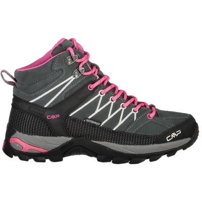 CMP Chaussures de marche  Rigel Mid Waterproof gris fuchsia femme - 37