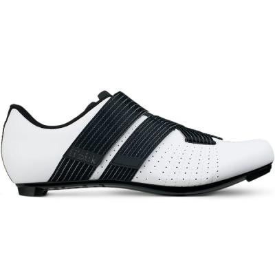 FIZIK Chaussures route  tempo powerstrap r5 blanc noir