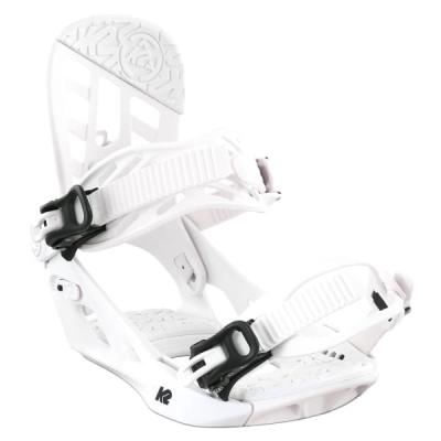 K2 SNOWBOARDS  You+h Youth Snowboard Bindings Blanc M