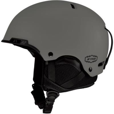 K2  - Casque polyvalent - Stash Smoke pour Homme - Taille 51-55 cm - Gris