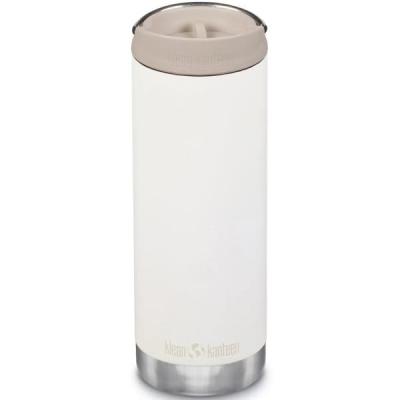 KLEAN KANTEEN Bouteille thermos  Insulated TKWide Caf&eacute; Cap 473 ml blanc