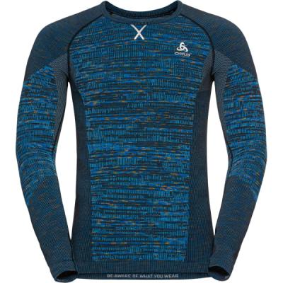 ODLO Maillot manches longues  blackcomb eco bleu