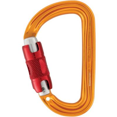 PETZL  Mousqueton escalade Sm'd Twist Lock Orange Unique