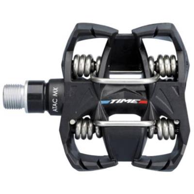 TIME  P&eacute;dale v&eacute;lo Atac Mx 6 Enduro Grey Noir Unique