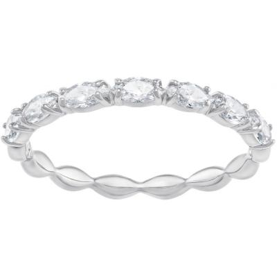SWAROVSKI Bague Vittore, Taille marquise, Blanche, M&eacute;tal rhodi&eacute; Blanc 