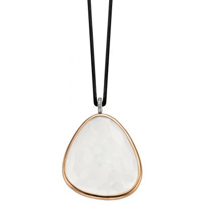 TI SENTO pendentif  6724WM - pendentif Noir et Blanc Femme