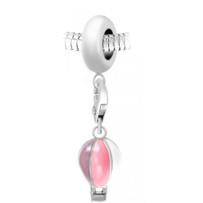 SO CHARM BIJOUX Charm perle montgolfi&egrave;re par SC Crystal Paris&reg;