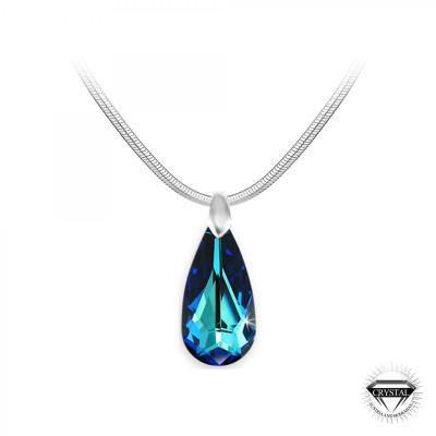 SO CHARM BIJOUX Collier et pendentif So Charm cristal goutte bleue - Collier Femme