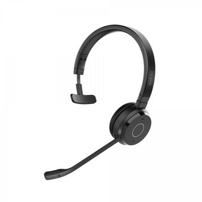 JABRA  Evolve 65 TE MS Mono Casque sans fil Bluetooth + Dongle USB-A