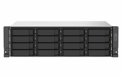 QNAP Stockage en r&eacute;seau nas  ts-1673au-rp-16g noir gris