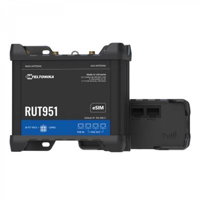 TELTONIKA Routeur WiFi  RUT951 POE+ DUAL SIM eSIM RUT951B10J00