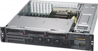 SUPERMICRO  CSE-825MBTQC-R802LPB unit&eacute; Centrale Support Noir 800 W