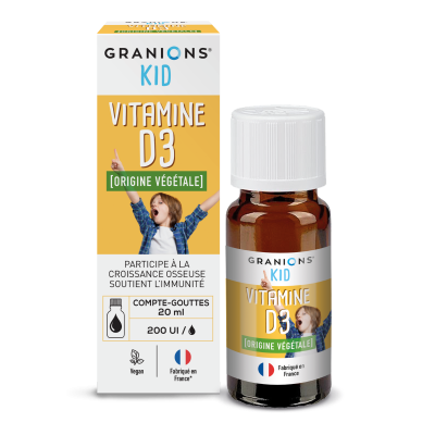 GRANIONS  Kid Vitamine D3 compte gouttes 20ml