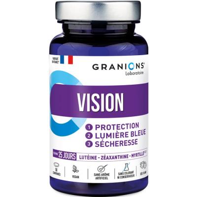 GRANIONS  Vision Protection 50 comprim&eacute;s - Pot 50 comprim&eacute;s