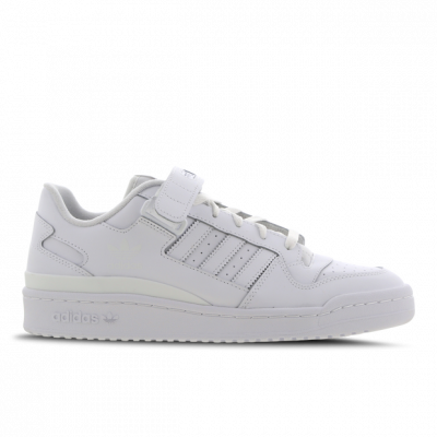 ADIDAS  Baskets en Cuir Forum Low blanches T.40
