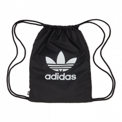 ADIDAS  Originals Trefoil Drawstring Bag Blanc,Noir