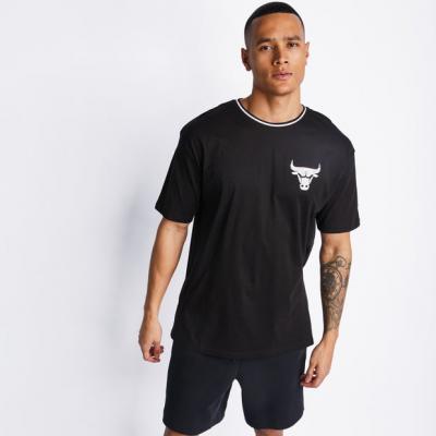 NEW ERA Tee-shirt  DISTRESSED Oversize Chicago Bulls