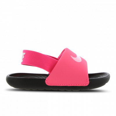 NIKE  Kawa, Baby/Toddler Slide, Digital Pink/White-Black, 26 EU