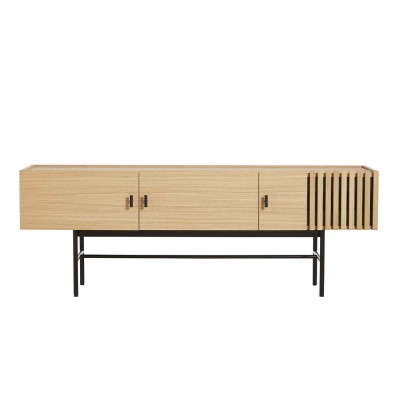 WOUD Meuble TV en ch&ecirc;ne design 150 cm Array - 