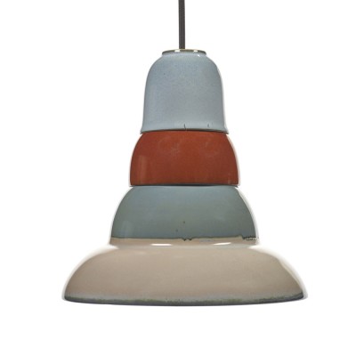 SERAX Suspension en c&eacute;ramique bleue et rouge 22cm - 