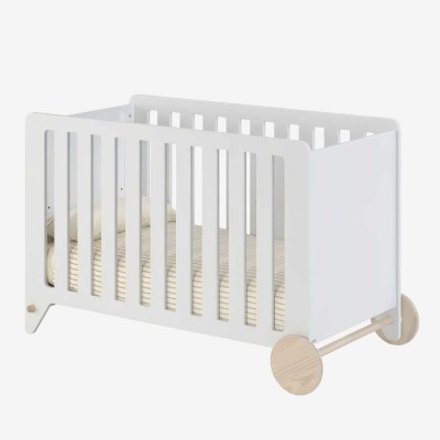 KAVE HOME Lit B&eacute;b&eacute; Panneaux De Fibres De Boi Nunila