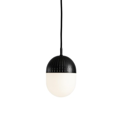WOUD   - Suspension Dot - noir - 50 x 50 cm