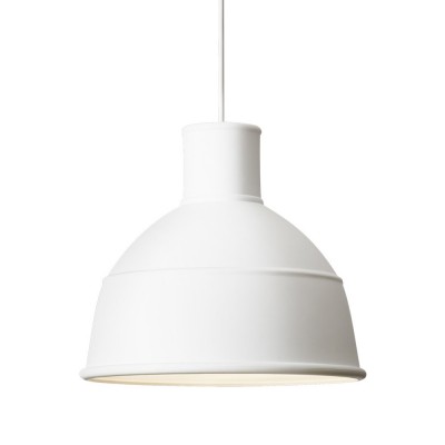 MUUTO  - Lampe &agrave; Unfold suspension, blanche