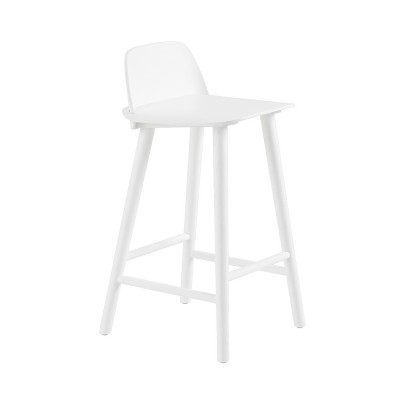Tabouret de bar 65 cm blanc Nerd - Muuto