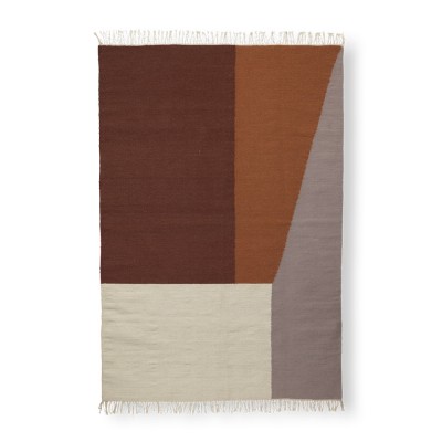 FERM LIVING Tapis Kelim Borders 140 x 200 cm - 