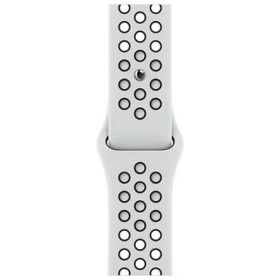 APPLE  - Bracelet  Watch Nike Sport 38mm / 40mm / 41mm Pure Platine / Noir 