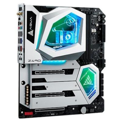 ASROCK  1200 Z490 Aqua Motherboard Noir