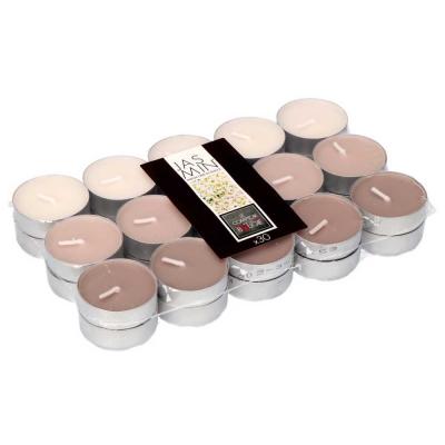 ATMOSPHERA JJA Lot de 30 Bougies Chauffe-Plat parfum&eacute;es Jasmin 161646M
