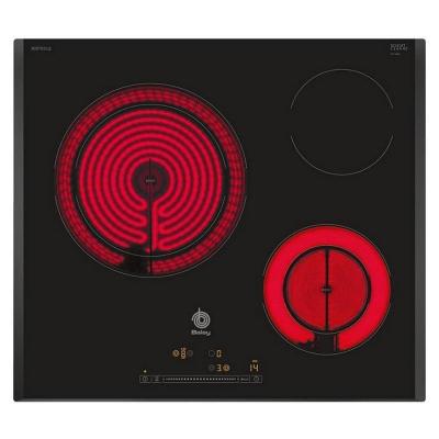 BALAY Plaques vitro-c&eacute;ramiques  219577 5750W 60 cm Noir