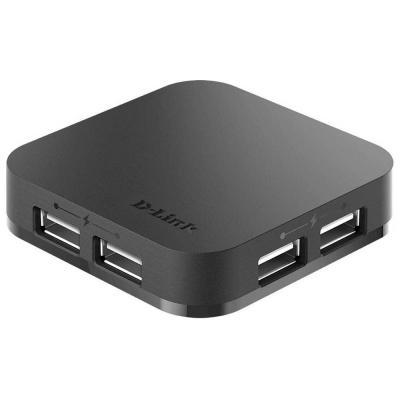 D LINK Dlink dub-h4 4 port 480 mo/s 5 v 2.5 a xp noir