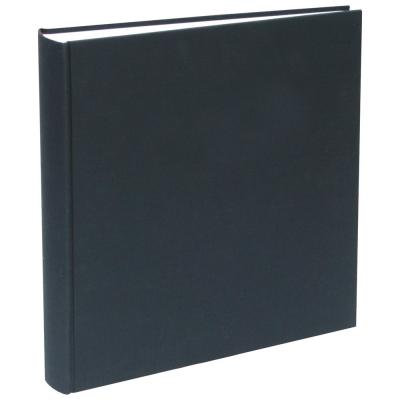 DEKNUDT  Photo Album Linen 30x33 Cm 100 Pages Photo Album Noir